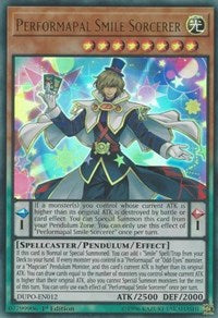 Performapal Smile Sorcerer [DUPO-EN012] Ultra Rare | Empire Gaming NC