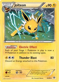 Jolteon (Cosmos Holo) - 26/98 (26) [Miscellaneous Cards & Products] | Empire Gaming NC