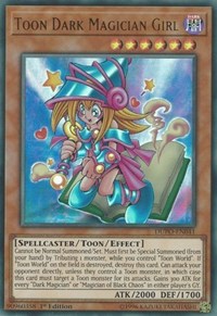 Toon Dark Magician Girl [DUPO-EN041] Ultra Rare | Empire Gaming NC