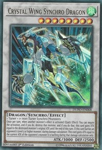 Crystal Wing Synchro Dragon [DUPO-EN068] Ultra Rare | Empire Gaming NC