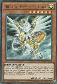 Hieratic Dragon of Tefnuit [DUPO-EN080] Ultra Rare | Empire Gaming NC