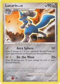 Lucario - 53/127 (Prerelease Promo) (53) [Diamond and Pearl Promos] | Empire Gaming NC