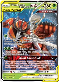 Pheromosa & Buzzwole GX (1) [SM - Unbroken Bonds] | Empire Gaming NC