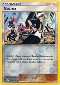 Guzma - 115a/147 (Regional Championship Promo) [Staff] (115a) [League & Championship Cards] | Empire Gaming NC