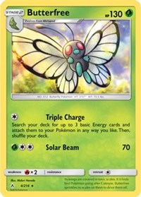 Butterfree (4) [SM - Unbroken Bonds] | Empire Gaming NC