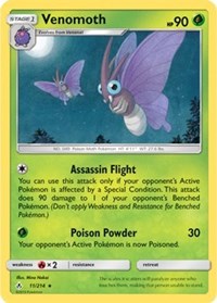 Venomoth (11) [SM - Unbroken Bonds] | Empire Gaming NC