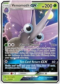 Venomoth GX (12) [SM - Unbroken Bonds] | Empire Gaming NC