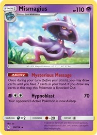 Mismagius (78) [SM - Unbroken Bonds] | Empire Gaming NC