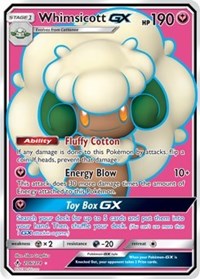 Whimsicott GX (Full Art) (206) [SM - Unbroken Bonds] | Empire Gaming NC