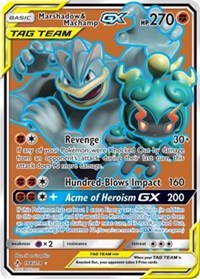 Marshadow & Machamp GX (198) (Full Art) (198) [SM - Unbroken Bonds] | Empire Gaming NC