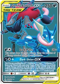 Greninja & Zoroark GX (200) (Full Art) (200) [SM - Unbroken Bonds] | Empire Gaming NC