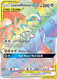 Lucario & Melmetal GX (Secret) (224) [SM - Unbroken Bonds] | Empire Gaming NC