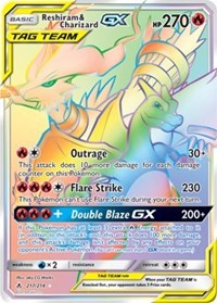 Reshiram & Charizard GX (Secret) (217) [SM - Unbroken Bonds] | Empire Gaming NC