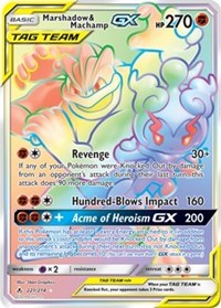 Marshadow & Machamp GX (Secret) (221) [SM - Unbroken Bonds] | Empire Gaming NC