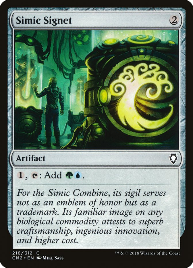 Simic Signet (216/312) [Commander Anthology Volume II] | Empire Gaming NC