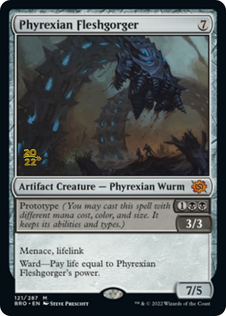 Phyrexian Fleshgorger [The Brothers' War: Prerelease Promos] | Empire Gaming NC