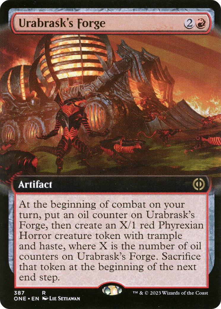 Urabrask's Forge (Extended Art) [Phyrexia: All Will Be One] | Empire Gaming NC