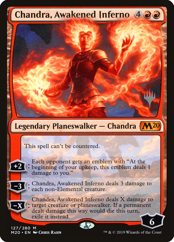 Chandra, Awakened Inferno [Core Set 2020 Promos] | Empire Gaming NC