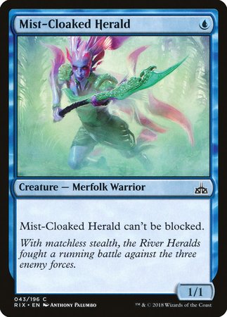 Mist-Cloaked Herald [Rivals of Ixalan] | Empire Gaming NC