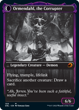 Jerren, Corrupted Bishop // Ormendahl, the Corrupted [Innistrad: Double Feature] | Empire Gaming NC