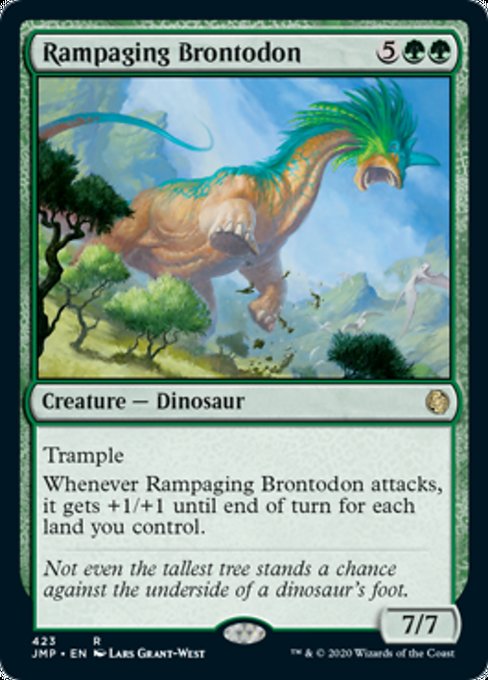Rampaging Brontodon [Jumpstart] | Empire Gaming NC