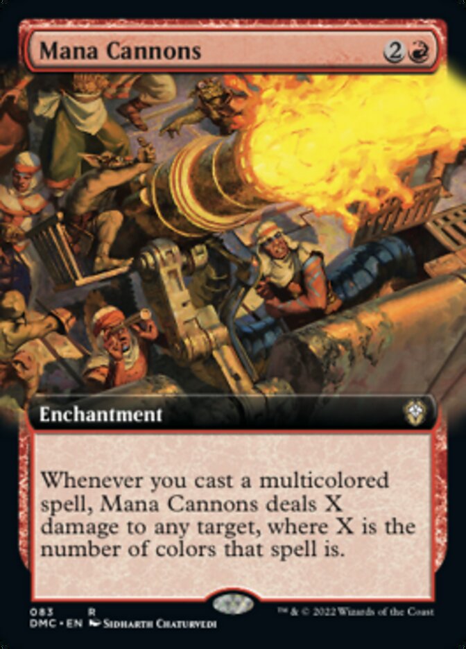 Mana Cannons (Extended Art) [Dominaria United Commander] | Empire Gaming NC