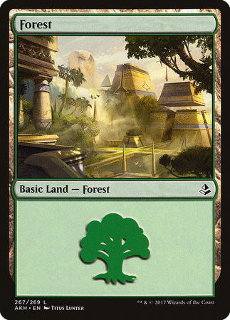 Forest (267) [Amonkhet] | Empire Gaming NC