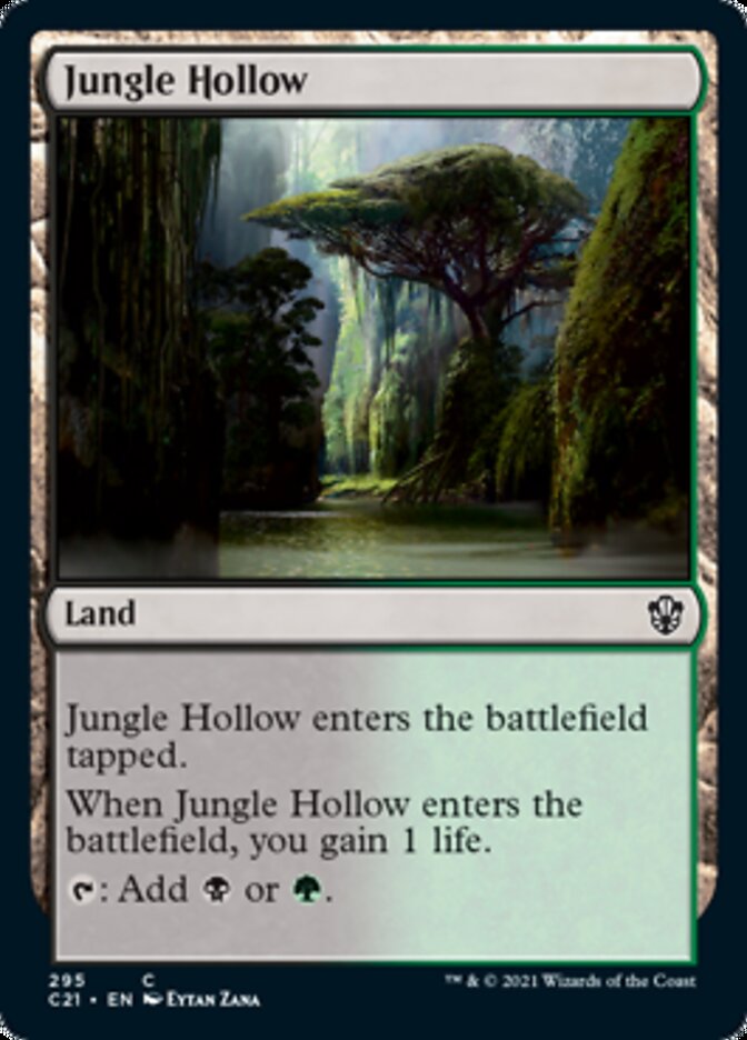 Jungle Hollow [Commander 2021] | Empire Gaming NC