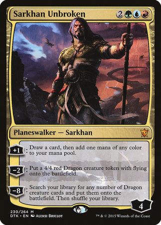 Sarkhan Unbroken [Dragons of Tarkir] | Empire Gaming NC