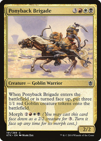 Ponyback Brigade [Khans of Tarkir] | Empire Gaming NC