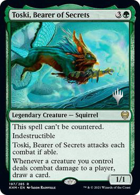 Toski, Bearer of Secrets (Promo Pack) [Kaldheim Promos] | Empire Gaming NC