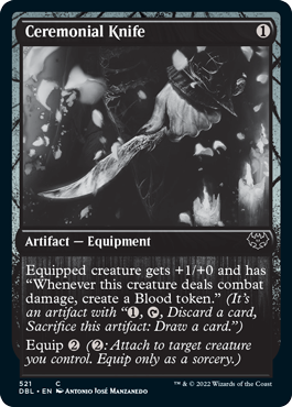 Ceremonial Knife [Innistrad: Double Feature] | Empire Gaming NC