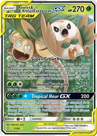 Rowlet & Alolan Exeggutor GX (1/236) [SM - Unified Minds] | Empire Gaming NC