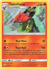 Talonflame (32/236) [SM - Unified Minds] | Empire Gaming NC