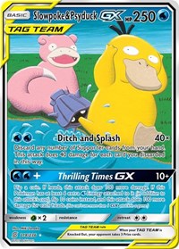 Slowpoke & Psyduck GX (Alternate Full Art) (218/236) [SM - Unified Minds] | Empire Gaming NC