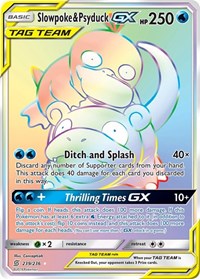 Slowpoke & Psyduck GX (Secret) (239/236) [SM - Unified Minds] | Empire Gaming NC