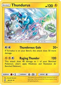 Thundurus (68/236) [SM - Unified Minds] | Empire Gaming NC