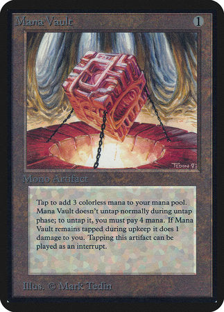 Mana Vault [Limited Edition Alpha] | Empire Gaming NC