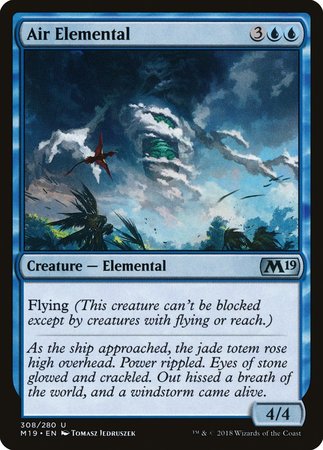 Air Elemental [Core Set 2019] | Empire Gaming NC