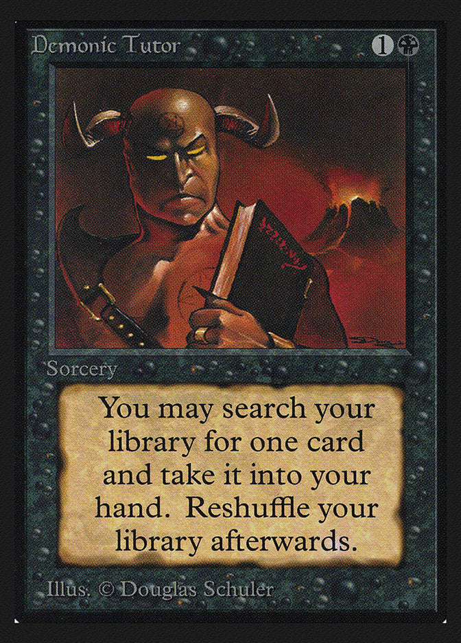 Demonic Tutor (CE) [Collectors’ Edition] | Empire Gaming NC