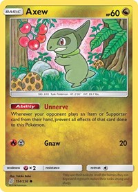 Axew (154/236) [SM - Unified Minds] | Empire Gaming NC