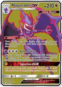 Naganadel GX (Full Art) (230/236) [SM - Unified Minds] | Empire Gaming NC
