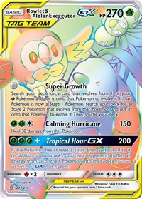 Rowlet & Alolan Exeggutor GX (Secret) (237/236) [SM - Unified Minds] | Empire Gaming NC