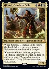 Ghired, Conclave Exile (Commander 2019) [Oversize Cards] | Empire Gaming NC