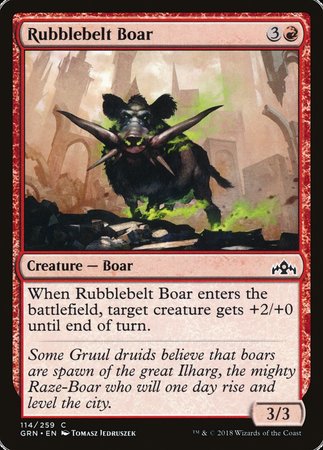 Rubblebelt Boar [Guilds of Ravnica] | Empire Gaming NC