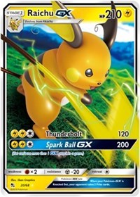 Raichu GX (20/68) [Hidden Fates] | Empire Gaming NC