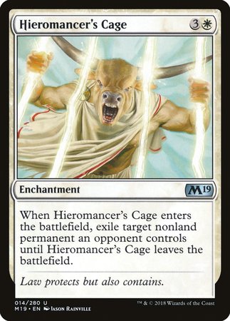 Hieromancer's Cage [Core Set 2019] | Empire Gaming NC