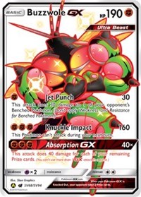 Buzzwole GX (SV68/SV94) [Hidden Fates: Shiny Vault] | Empire Gaming NC