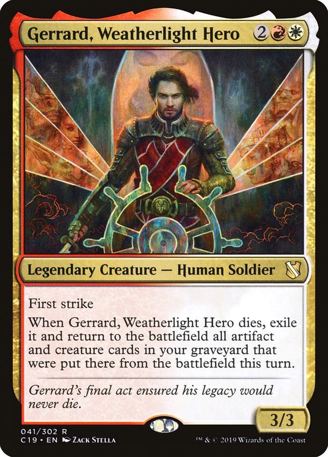 Gerrard, Weatherlight Hero [Commander 2019] | Empire Gaming NC