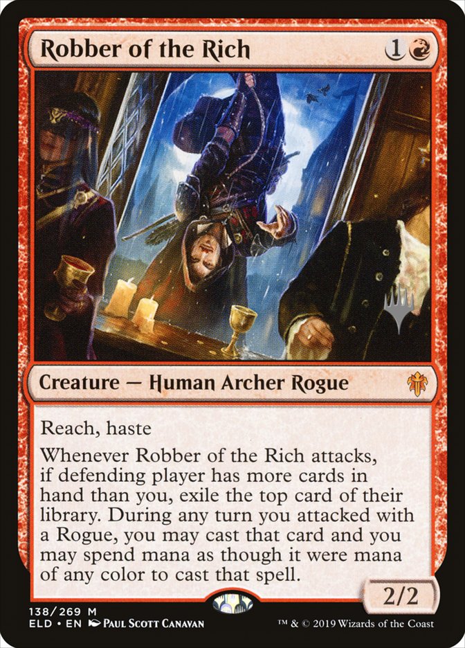 Robber of the Rich (Promo Pack) [Throne of Eldraine Promos] | Empire Gaming NC